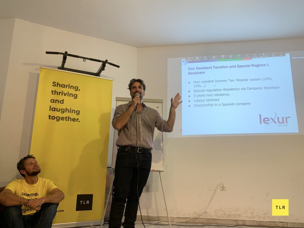 José (Pepe) García-Valdecasas took to the stage at TLR Coworking’s recent TGIF event to talk us through the Spanish tax system as it applies to newly arrived expats.
