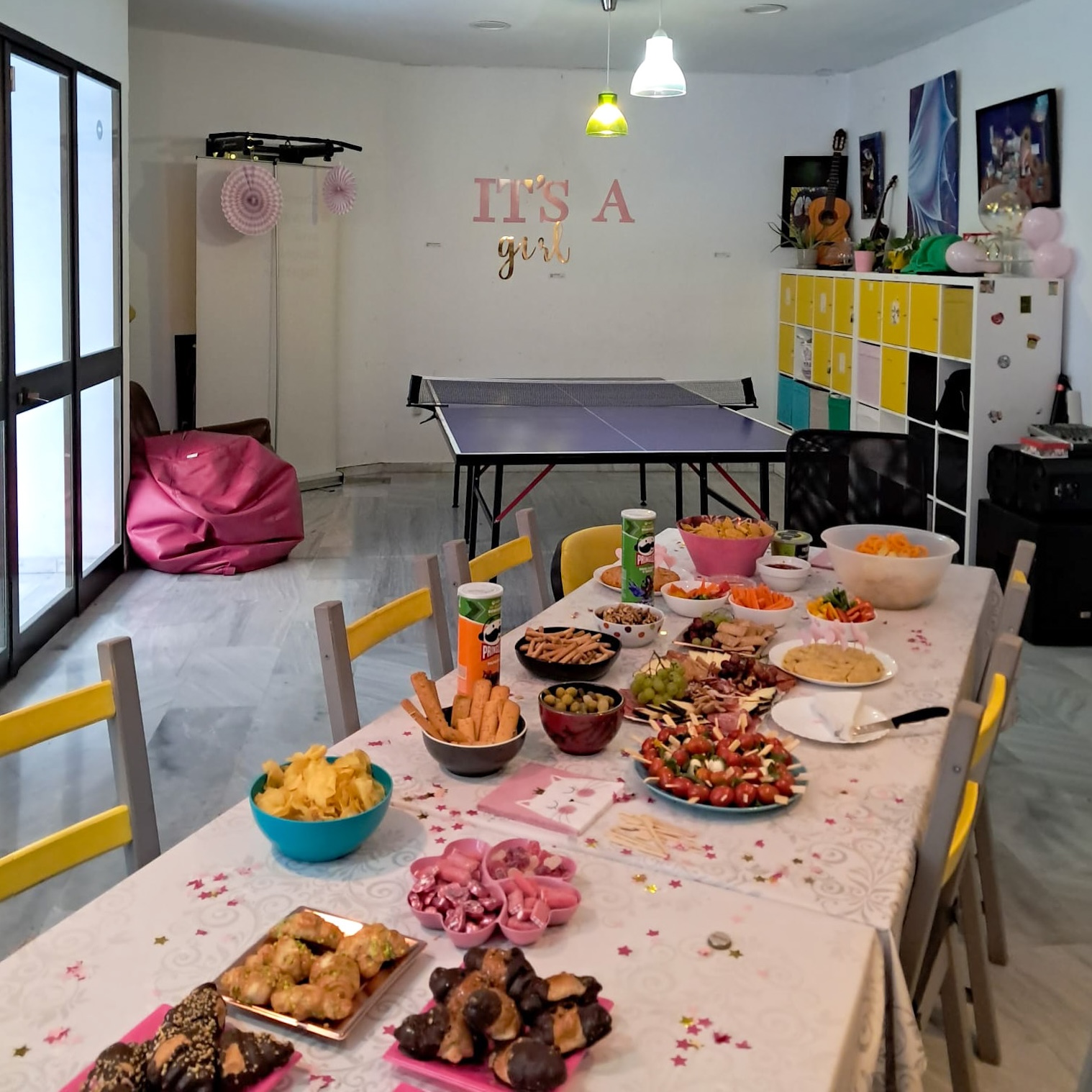 TLR Event Spaces - Fiesta Floor Ping Pong